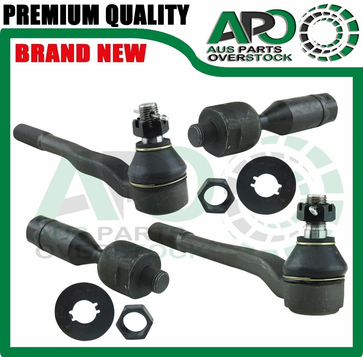 Tie Rod End inner & Outer For Toyota LANDCRUISER PRADO RZJ95R VZJ95R KZJ95R 4PCS
