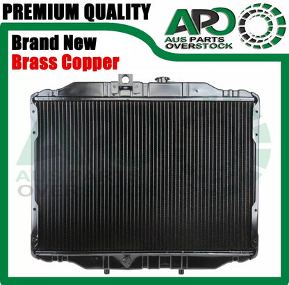 3 Row Copper Brass Radiator For Mitsubishi Delica Express L300 SJ Starwagon 1986-2007