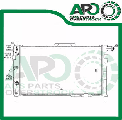 Radiator For DAEWOO ESPERO 4Dr 3/1995-8/1997