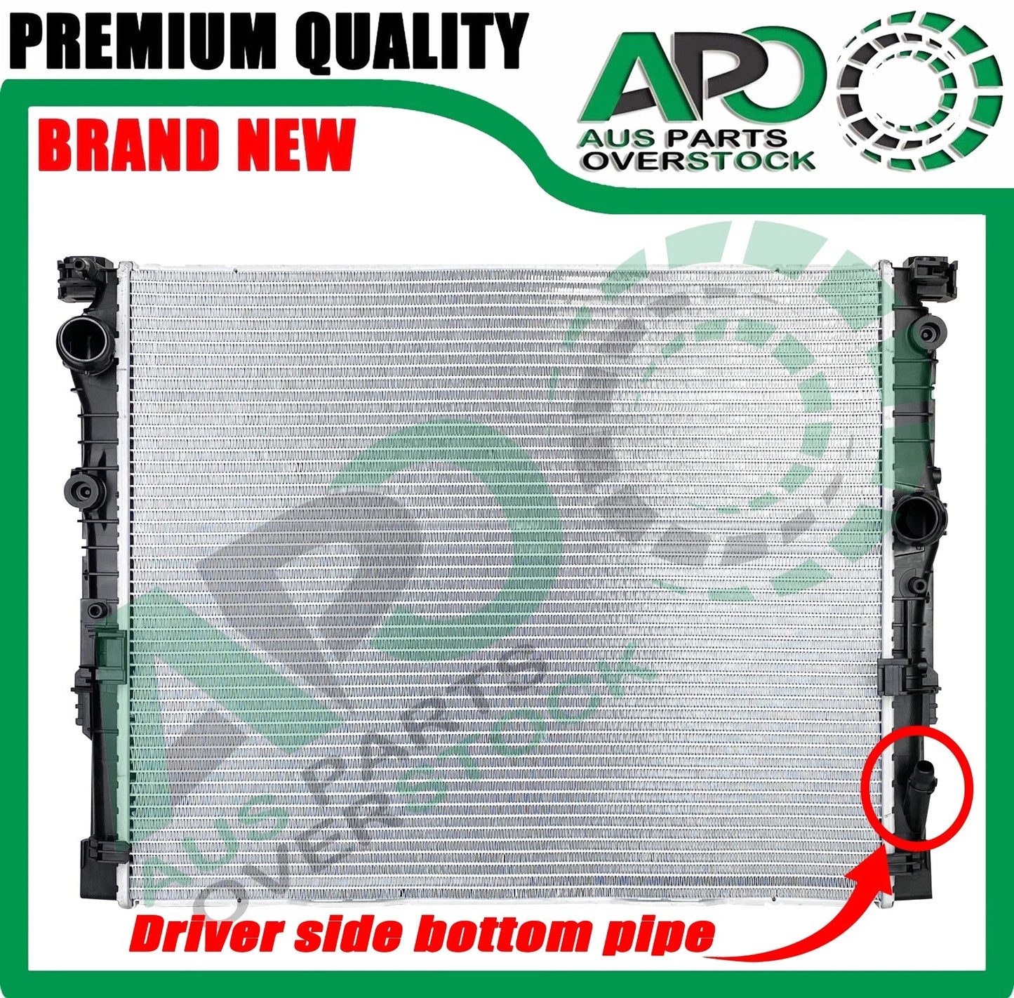 Radiator For BMW 6 Series G32 GT 630i 640i 640ix Auto 2016-2019