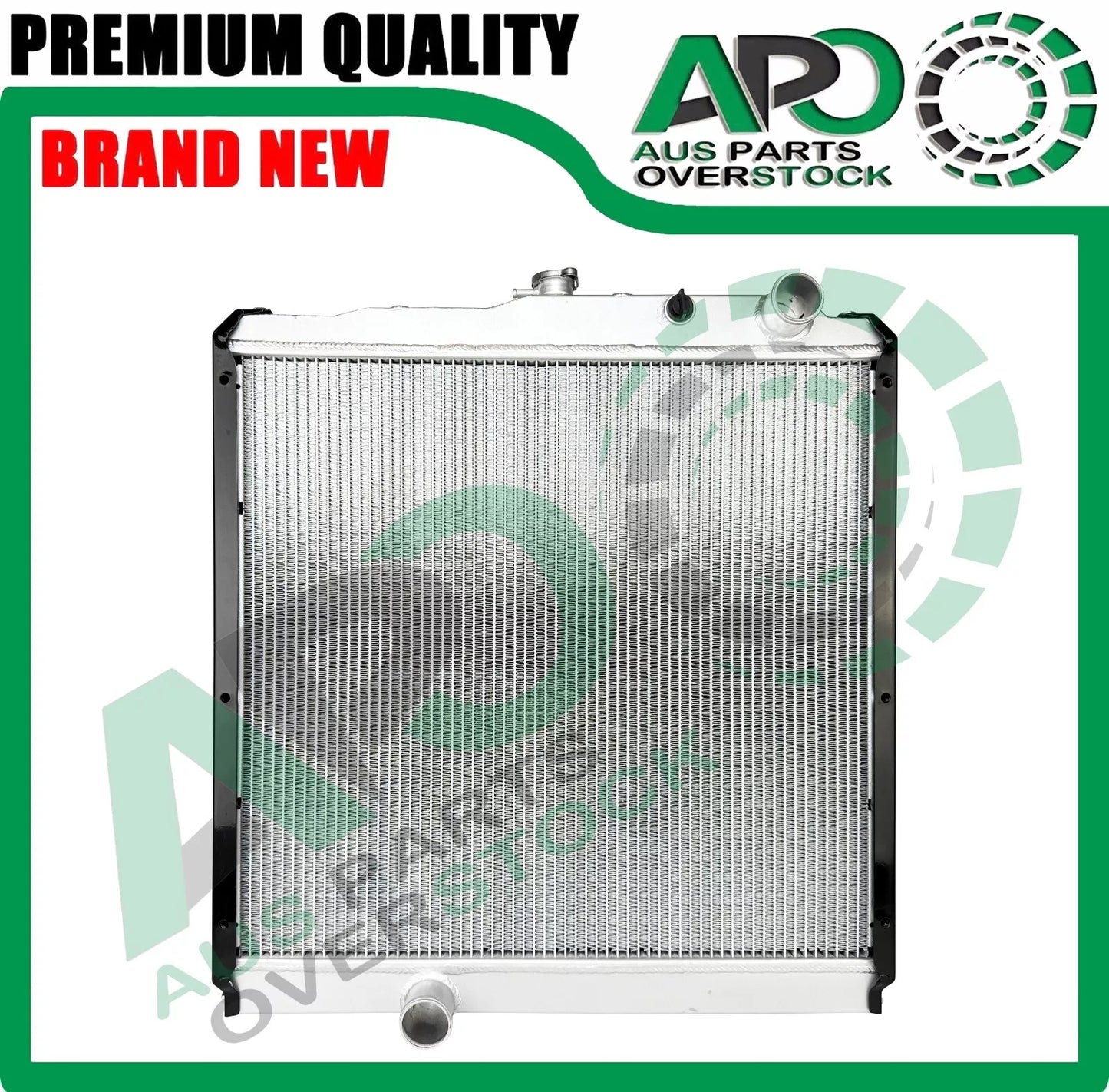Full Alloy Radiator For Mitsubishi Fuso FK FM / Fighter SN SM Core Height 570mm