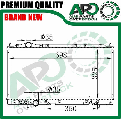 Heavy Duty 32mm Radiator For Mitsubishi FTO 1.8L DE2A 2.0L DE3A 1994-2001