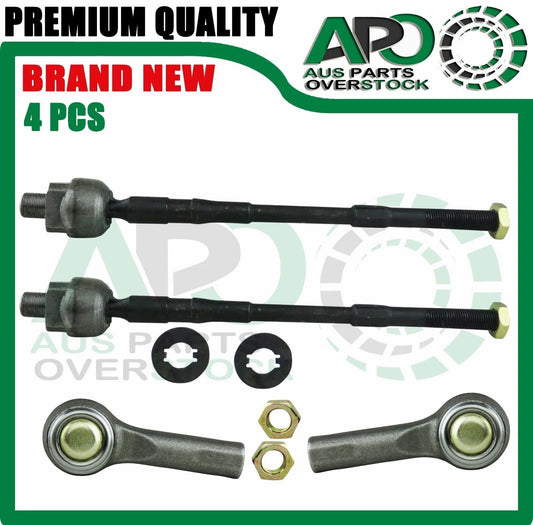 Inner & Outter Tie Rod End Kit Compatible with NISSAN X-TRAIL T30 2001-2007