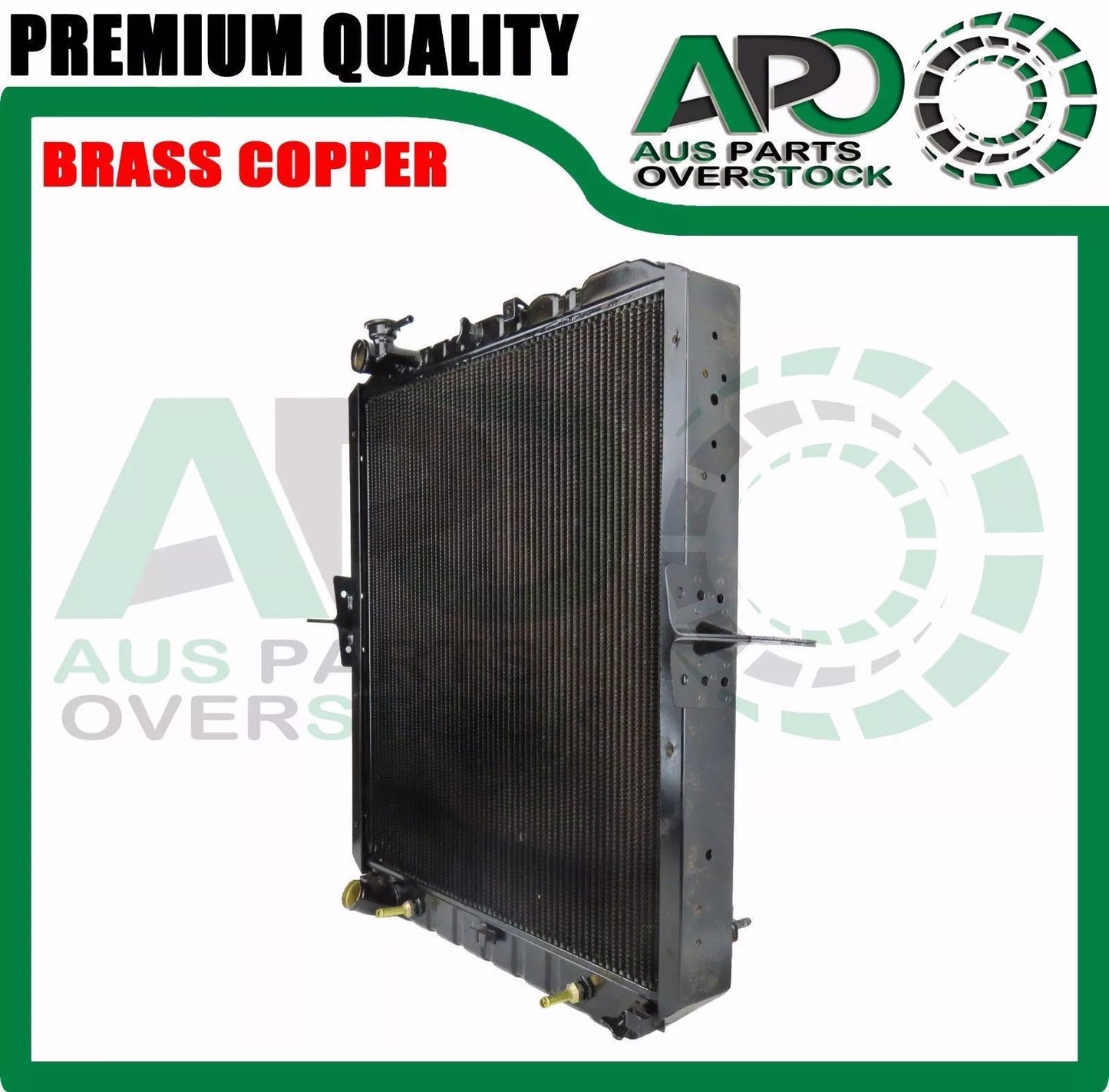 3 Row Brass Copper Radiator For Isuzu NPR NQR NRR Diesel 04-On 620mm Core Height
