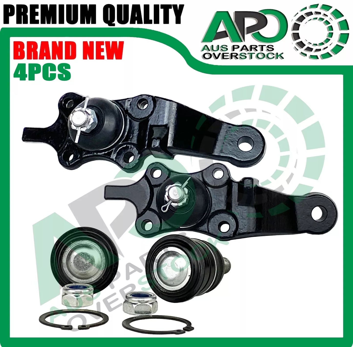 Front Upper & Lower Ball Joints For LANDCRUISER PRADO RZJ95R VZJ95R KZJ95R