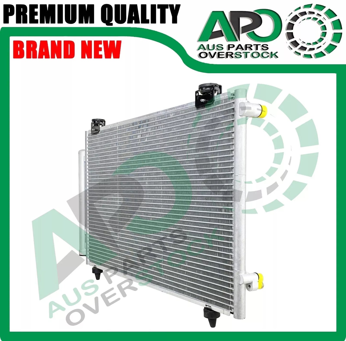 Air Condenser for TOYOTA Corolla ZZE122R 2001-2007 Pads same Side Hatch