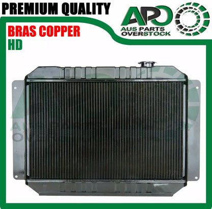 4 Row Copper Radiator for Holden Kingswood TORANA HG HJ HK HQ HT HX HZ Monaro V8