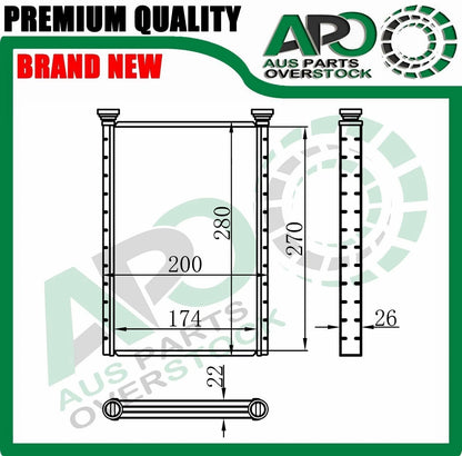 Heater Core For HONDA CR-V CRV RE 2007-2011