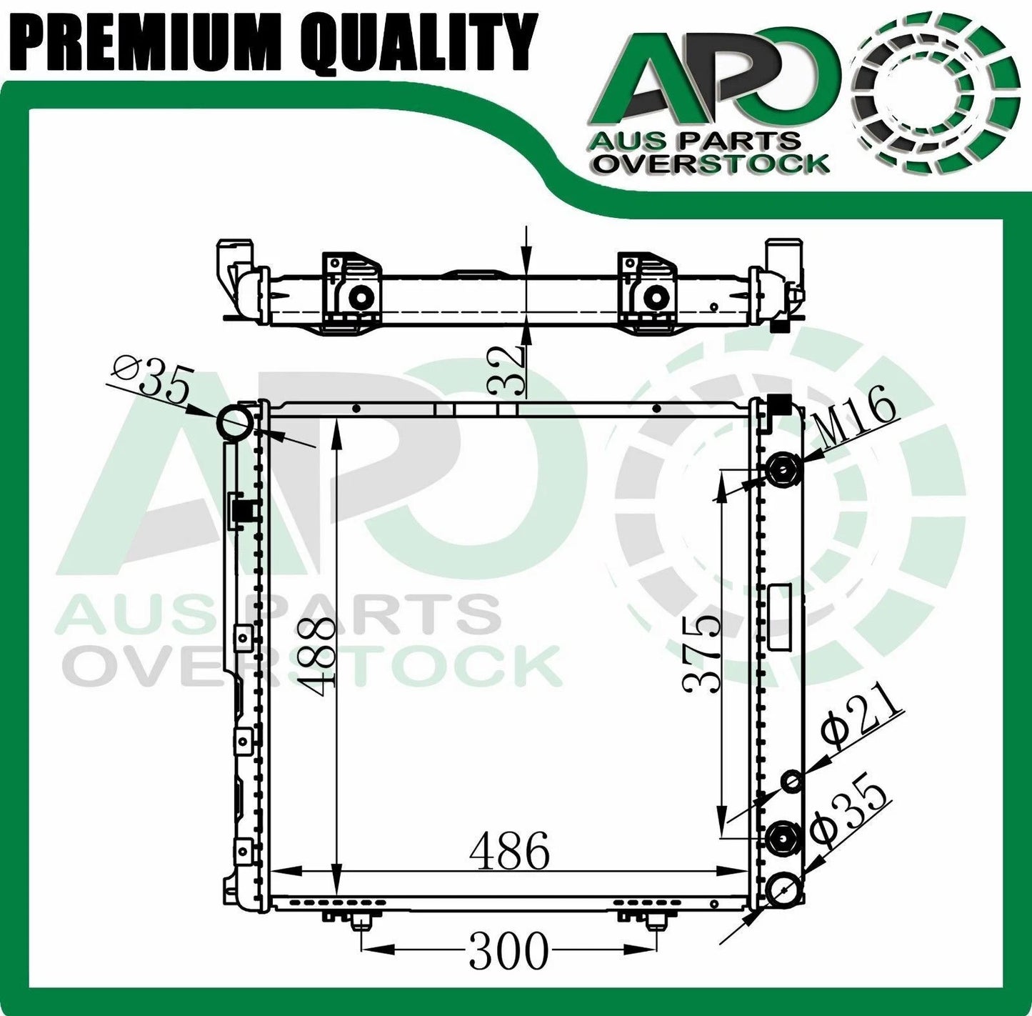 Radiator For MERCEDES E Class W124 200E 220E 230E E200 E210 1986-1995
