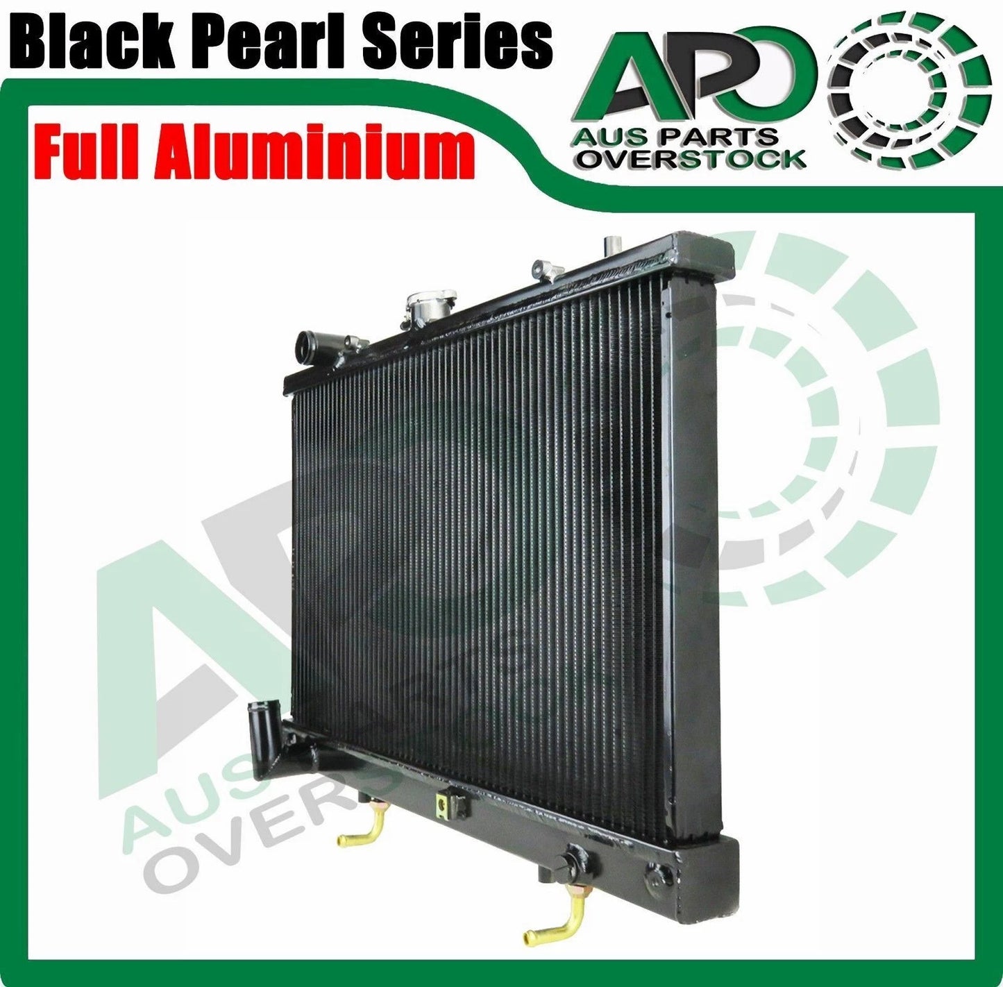 2 Row Full Alloy Radiator For Mitsubishi TRITON MK 3.0L 6Cyl V6 10/1996-6/2006