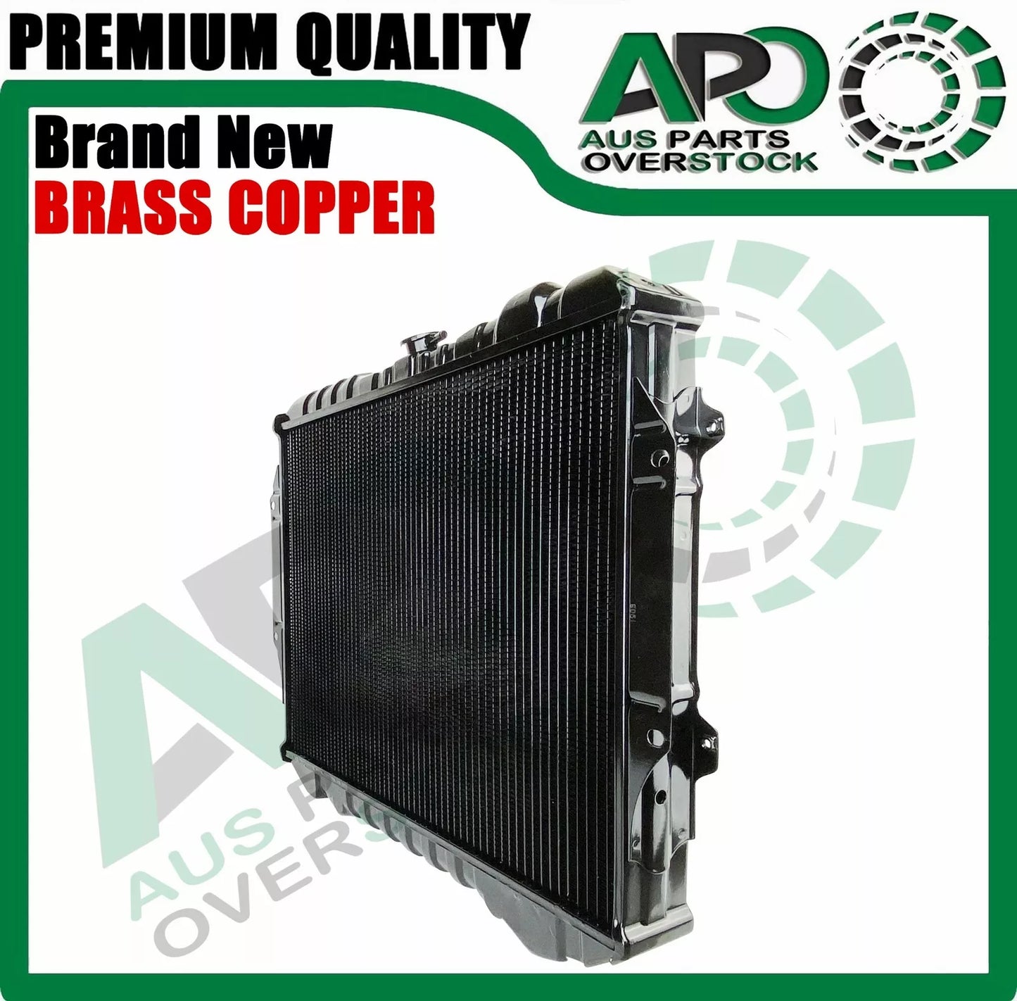 Copper Brass 3 Row Radiator For Mitsubishi TRITON 3.0L ME MF MG MH MJ 10/1986-9/1996
