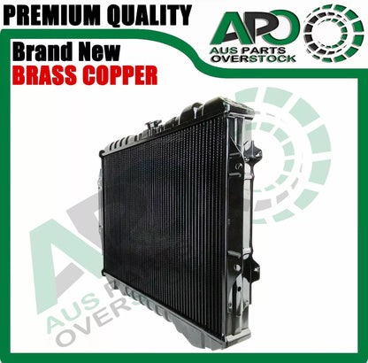Copper Brass 3 Row Radiator For Mitsubishi TRITON 3.0L ME MF MG MH MJ 10/1986-9/1996