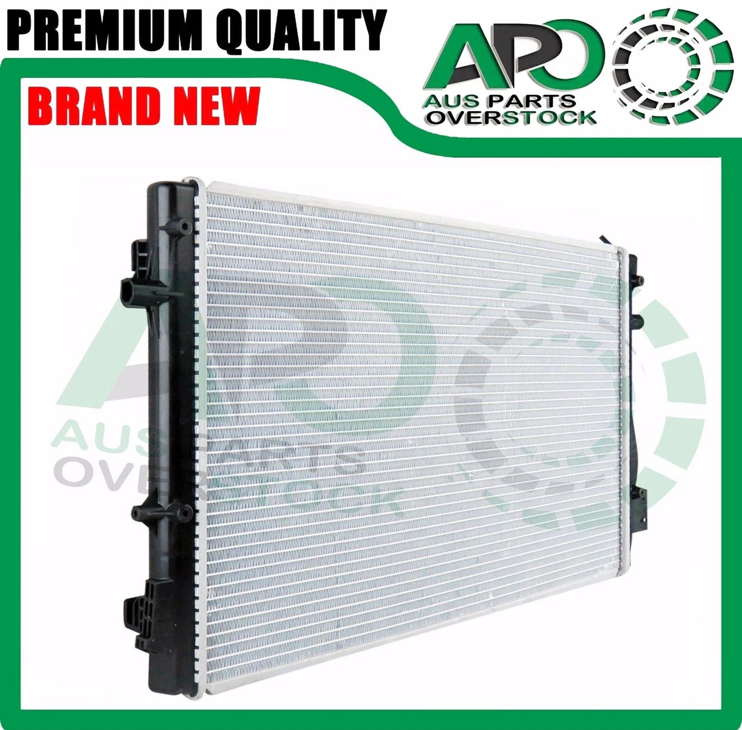 Radiator For VOLKSWAGEN POLO V 6R 6C 1.4T 1.8T 2.0T Auto Manual 2009-On