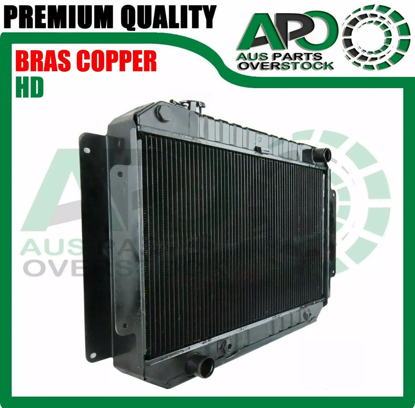4 Row Copper Radiator for Holden Kingswood TORANA HG HJ HK HQ HT HX HZ Monaro V8