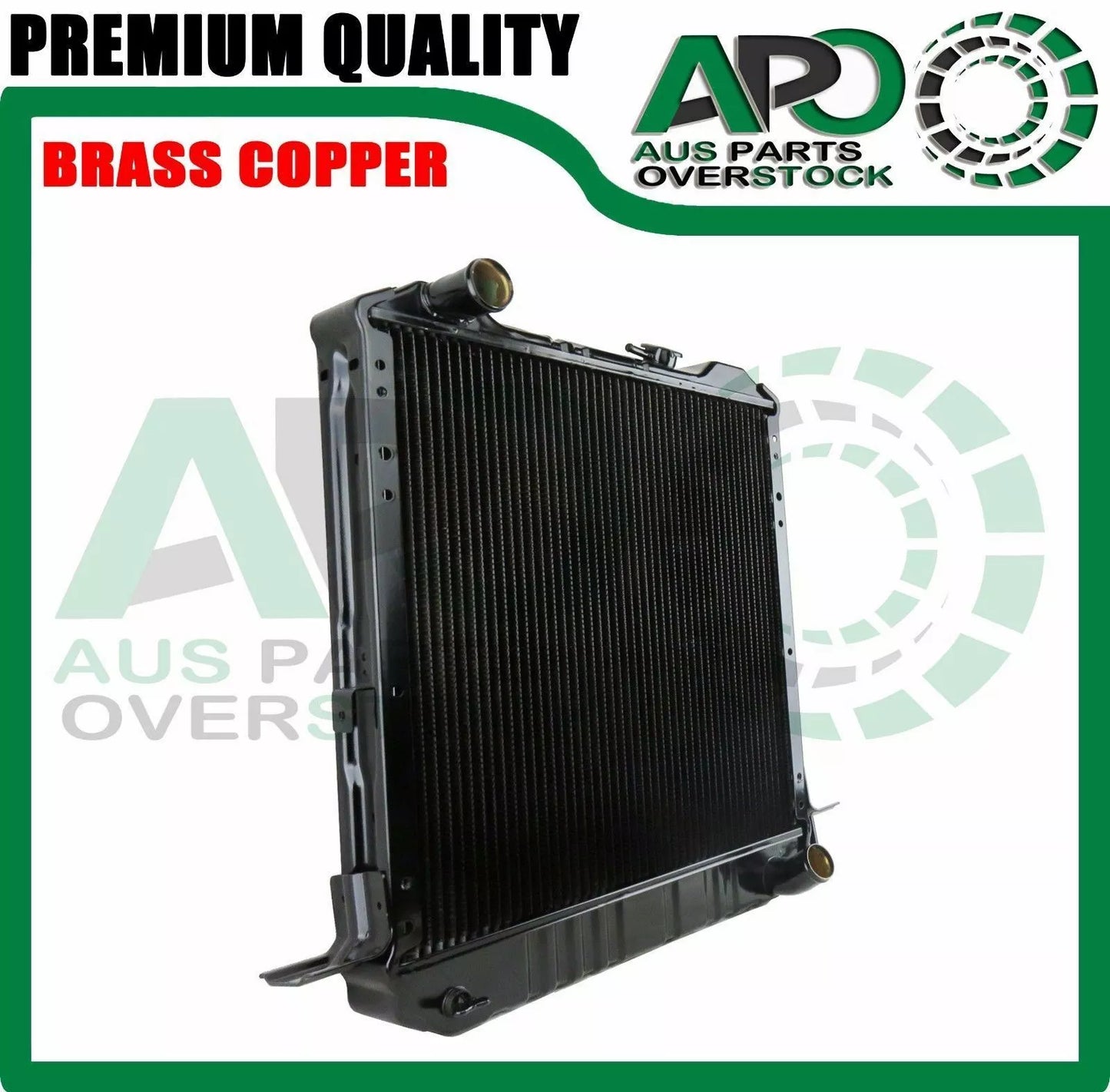 3 Row Copper Brass HD Radiator For ISUZU NKR NPR66 Diesel Manual 1995-On