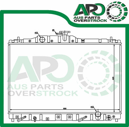 Radiator For HONDA LEGEND KA7 3.2 V6 Auto Manual 1/1991-2/1996